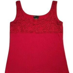 Grace Elements Tank Top w embellishments Size S